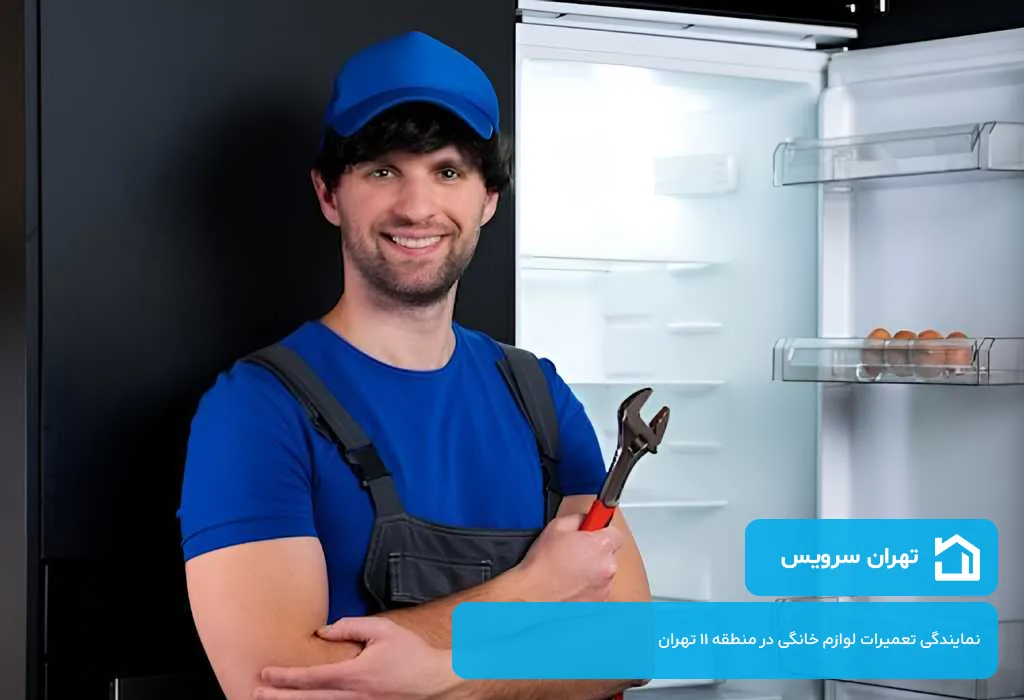 اعزام فوری و بدون تعطیلی تعمیرکار یخچال در منطقه 11 تهران توسط تهران سرویس
